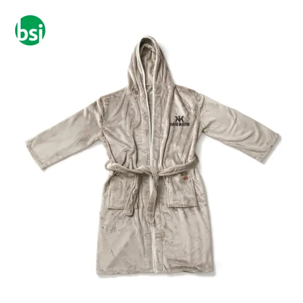 VINGA Louis luxury plush RPET robe size L-XL -  7