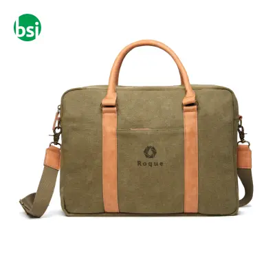 VINGA Bosler RCS recycled canvas computer bag - Immagine 6