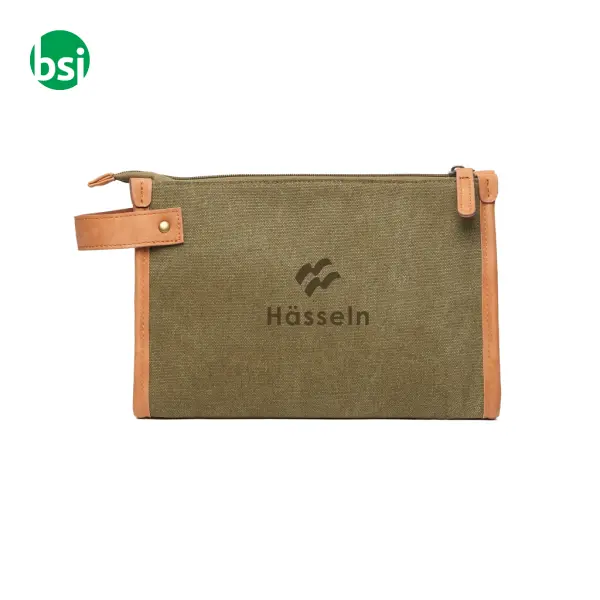 VINGA Bosler GRS recycled canvas toiletry bag -  4