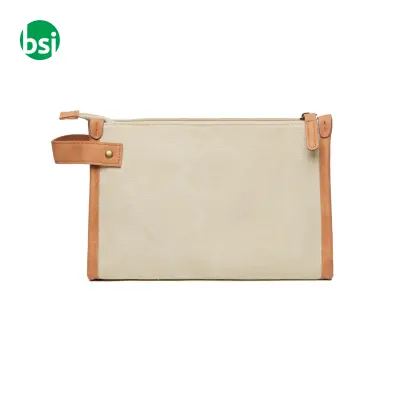 VINGA Bosler GRS recycled canvas toiletry bag - Immagine 8