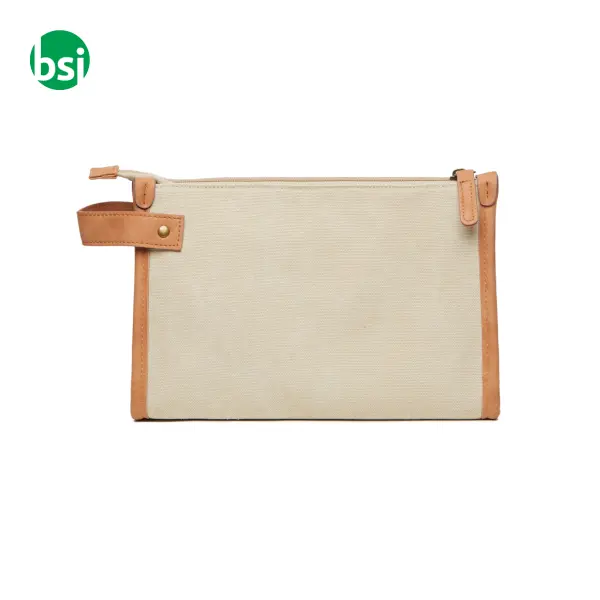 VINGA Bosler GRS recycled canvas toiletry bag -  8