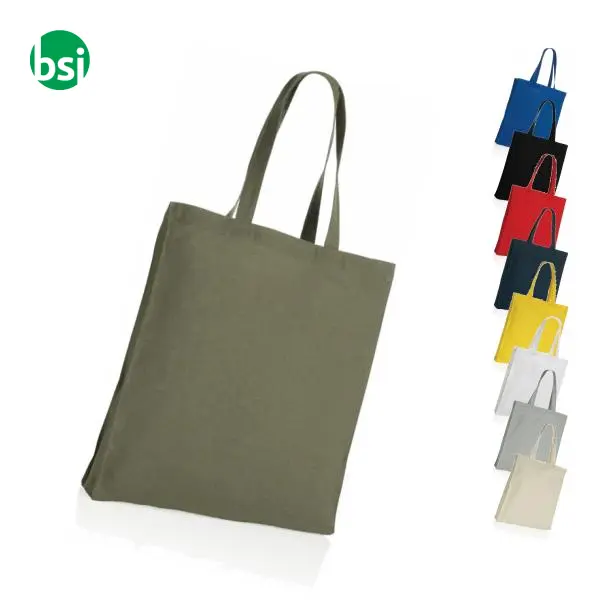 Impact AWARE Recycled cotton tote w/bottom 145g -  1