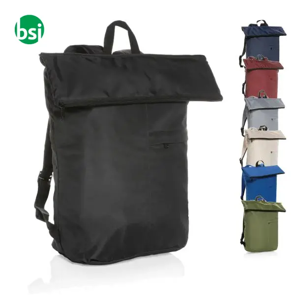 Dillon AWARE RPET lightweight foldable backpack -  1