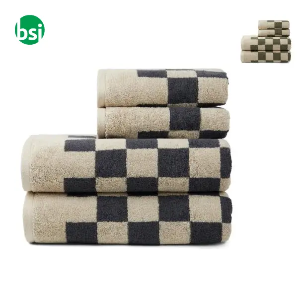 VINGA Elba OCS organic cotton towel, 4 pcs set -  1