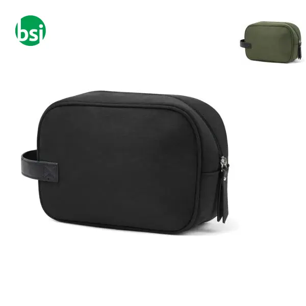 VINGA Marlow RCS recycled polyester toiletry bag -  1