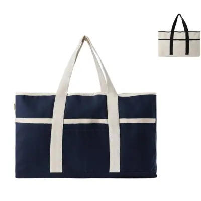 VINGA Volonne AWARE recycled canvas beach bag