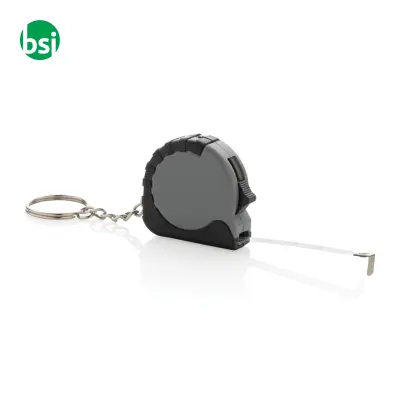 MeasureMate RCS reycled ABS 1 meter tape keychain - Immagine 2