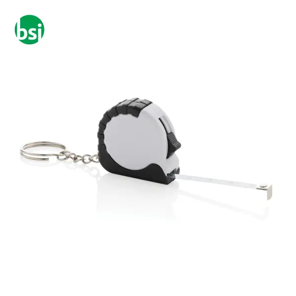 MeasureMate RCS reycled ABS 1 meter tape keychain -  11
