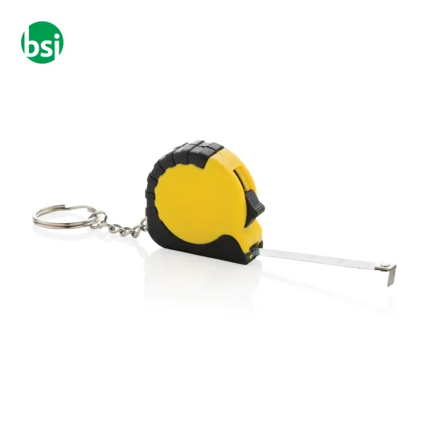 MeasureMate RCS reycled ABS 1 meter tape keychain -  12