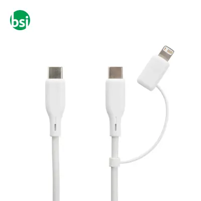 Boost RCS reycled PET 20W type C 2 pcs charging set - Immagine 6