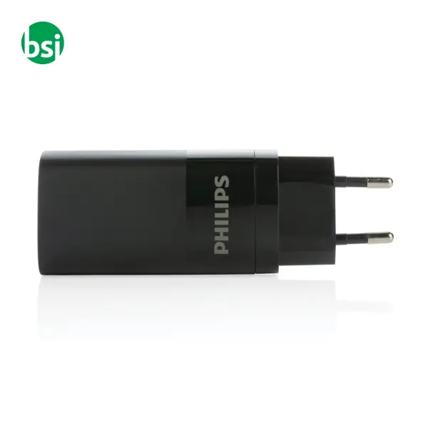 Philips 65W ultra fast PD 3-port USB wall charger -  1