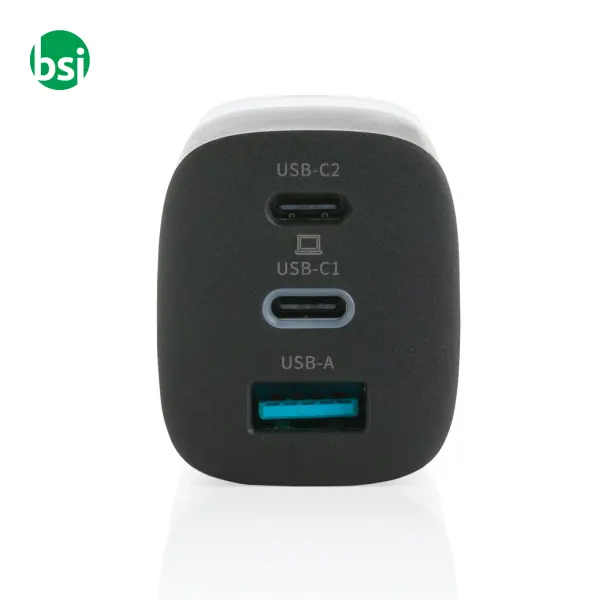 Philips 65W ultra fast PD 3-port USB wall charger -  5