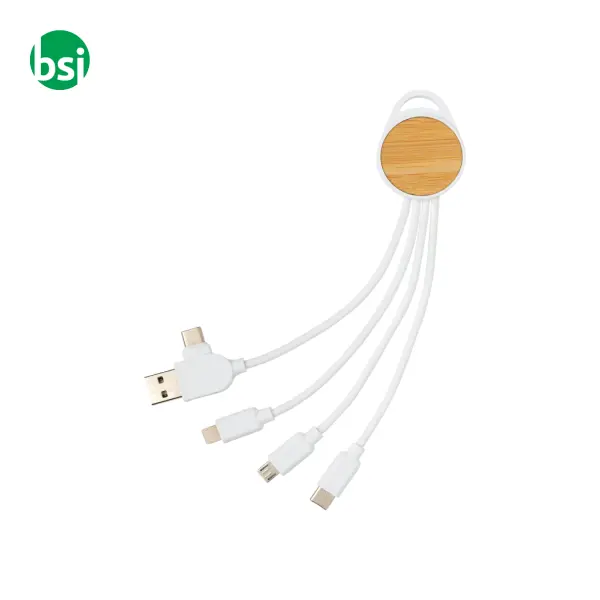 RCS recycled plastic Ontario 6-in-1 round cable -  1