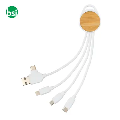 RCS recycled plastic Ontario 6-in-1 round cable - Immagine 6