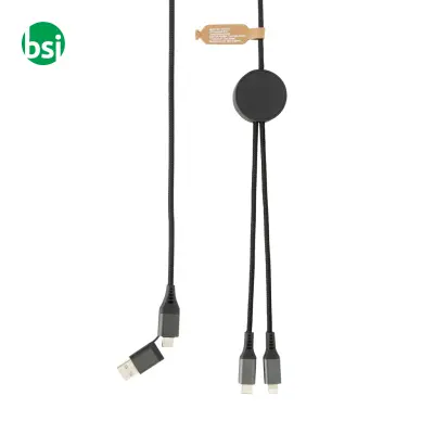 Terra RCS recycled PET 3 meter  4-in-1 cable - Immagine 3