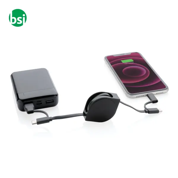 RCS standard recycled plastic and TPE 6-in-1 cable -  4