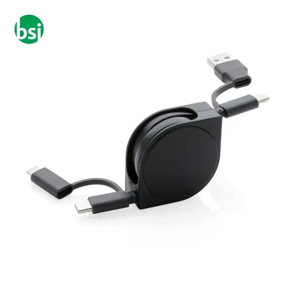 RCS standard recycled plastic and TPE 6-in-1 cable -  5