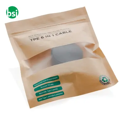 RCS standard recycled plastic and TPE 6-in-1 cable - Immagine 3