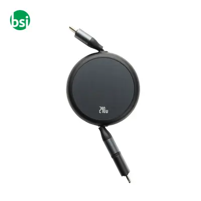 Terra RCS 240W 2-in-1 Retractable Charging Cable - Immagine 5
