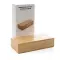 Bamboo alarm clock with 5W wireless charger - Anteprima 8