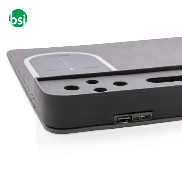 Air mousepad with 5W wireless charging and USB -  6