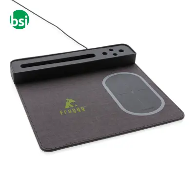 Air mousepad with 5W wireless charging and USB - Immagine 9