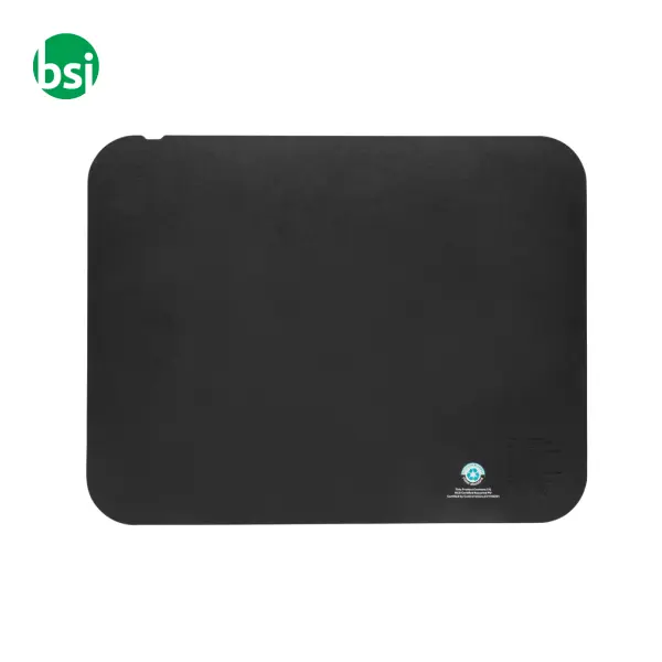 Swiss peak RCS recycled PU 15W 3 in 1 charging mousepad -  7