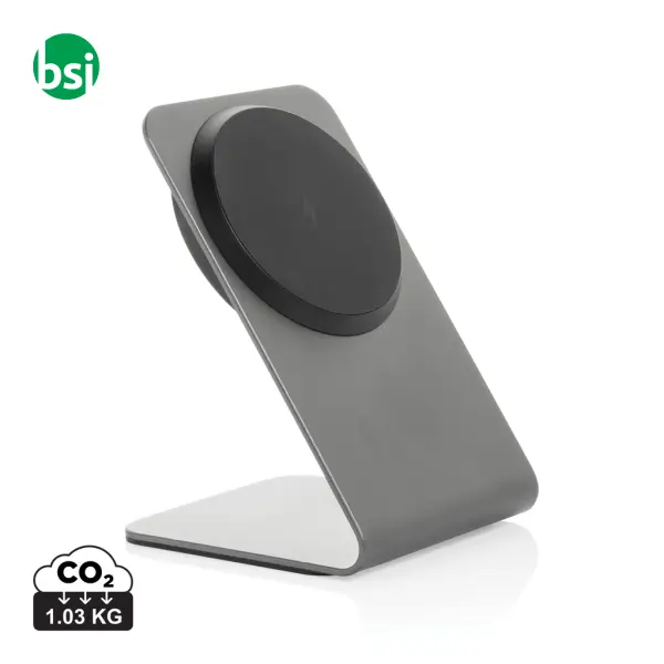 Terra aluminium 15W magnetic wireless charging -  4