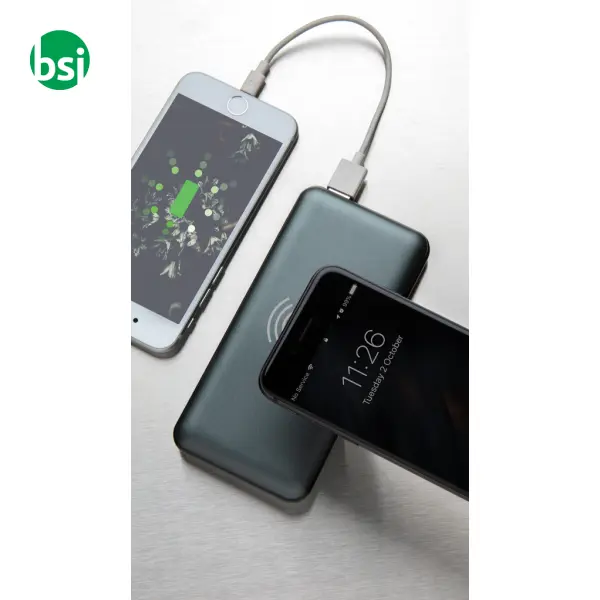 10.000 mAh Fast Charging 10W Wireless Powerbank -  10