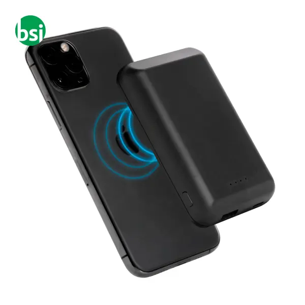 Magnetic 5.000 mAh 5W wireless powerbank -  6