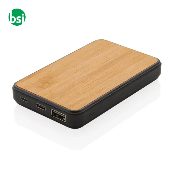 Recycled plastic 5.000 mAh Customized Powerbank -  1