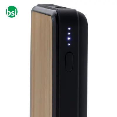 RCS recycled plastic 8000 mAh Wireless Powerbank - Immagine 5