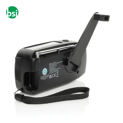 RescueWave RCS recycled plastic emergency radio - Immagine 4