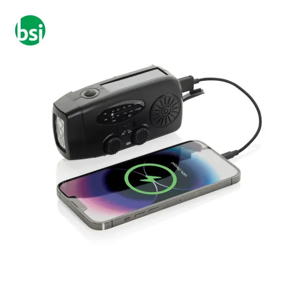 RescueWave RCS recycled plastic emergency radio -  6