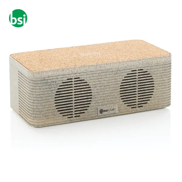 Wheatstraw wireless charging speaker -  9