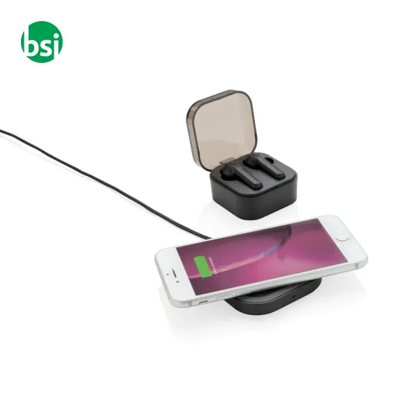 TWS earbuds in wireless charging case -  4