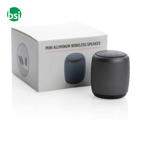 Mini aluminium wireless speaker -  5