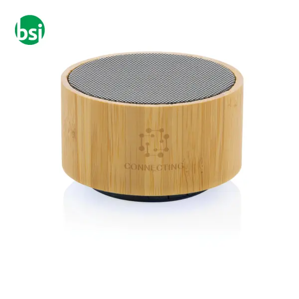 RCS recycled plastic and bamboo 3W wireless -  6