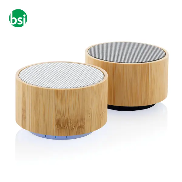 RCS recycled plastic and bamboo 3W wireless -  1