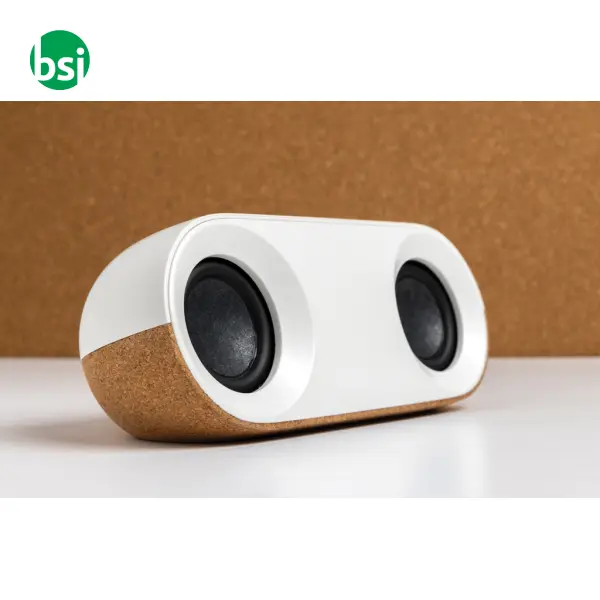 Oregon RCS recycled plastic and cork 10W speaker -  10