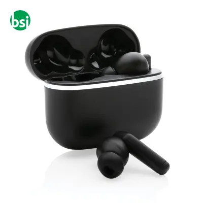 RCS recycled plastic Swiss Peak TWS earbuds 2.0