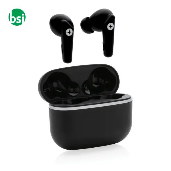 RCS recycled plastic Swiss Peak TWS earbuds 2.0 -  3