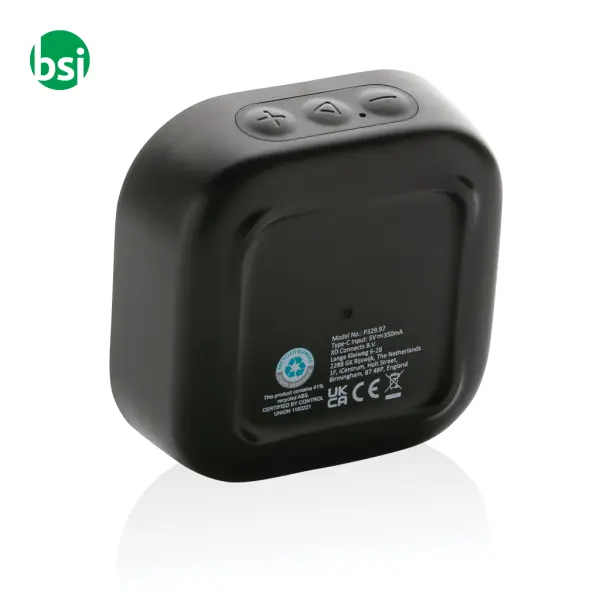 RCS recycled plastic Soundbox 3W speaker -  3