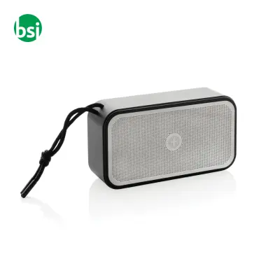 Swiss Peak RCS recycled aluminium 10W bass speaker