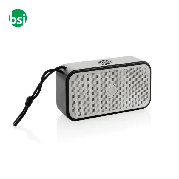 Swiss Peak RCS recycled aluminium 10W bass speaker -  7