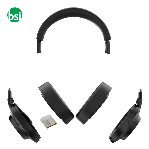 Irvine RCS recycled ANC wireless headphone -  5