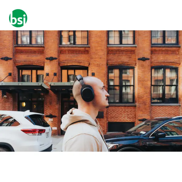 Irvine RCS recycled ANC wireless headphone -  10