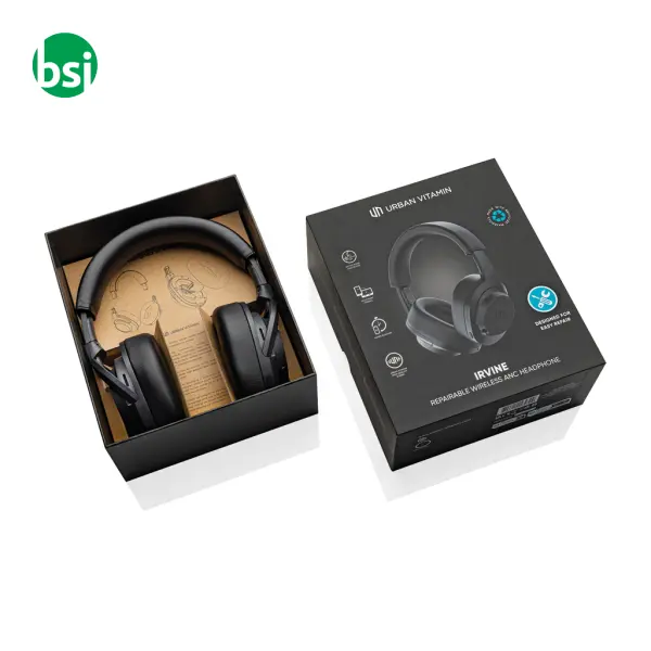 Irvine RCS recycled ANC wireless headphone -  6
