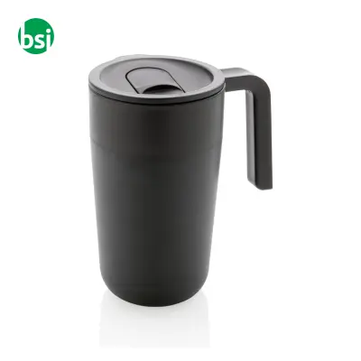 GRS Recycled PP and SS mug with handle - Immagine 2