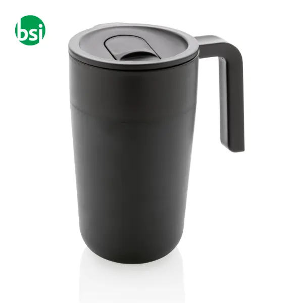 GRS Recycled PP and SS mug with handle -  8